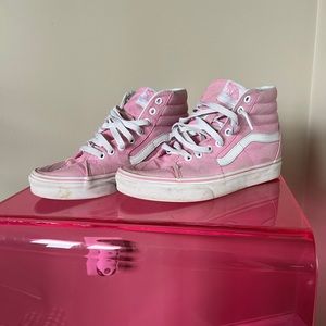 High Top Pink Vans